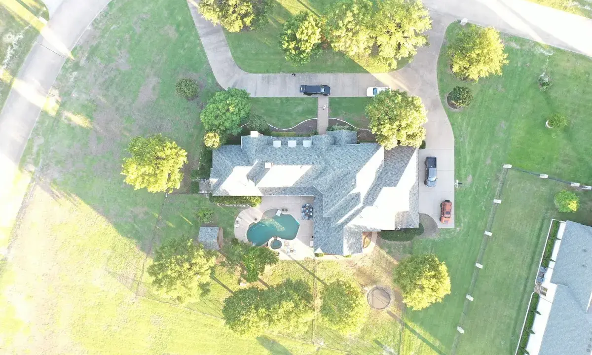 New shingle roof installation on a home in Hurley